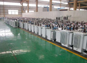 铜仁油浸式变压器成品车间